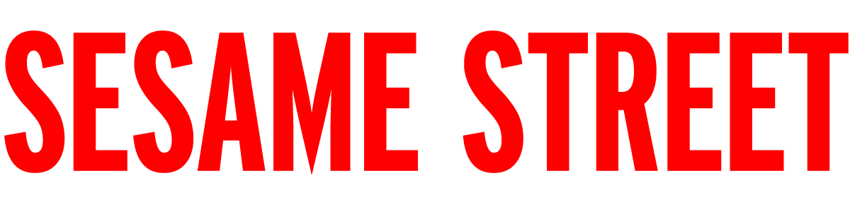 Sesame street logo font